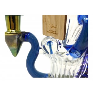 Cheech - 8" "The Fumed Huncho"  Shower Head Perc Water Pipe - [CH-178]